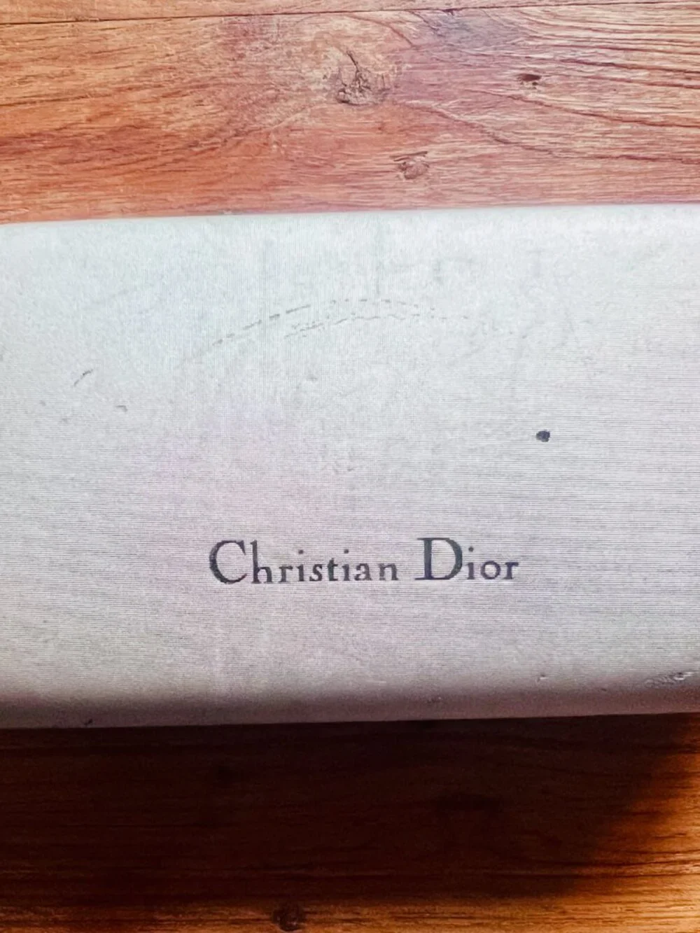 Vintage Christian Dior Mini Aviator 80B Gold Frames + Case & Dust Bag